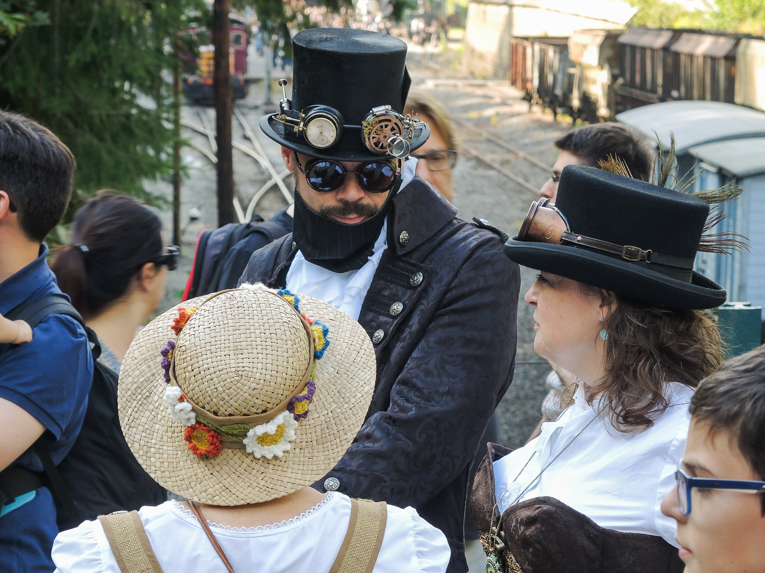 Freunde treffen und neue kennenlernen